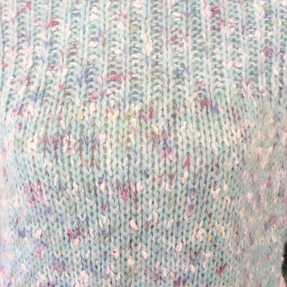 DD Sloane Women's Knit Sweater Seafoam Green Size Medium - Picture 5 of 7